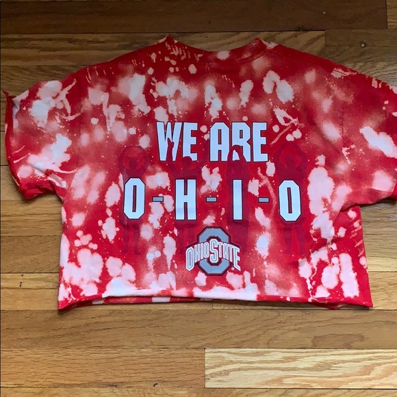 🏈Ohio State custom crop top🏈 Medium-Large - Picture 6 of 8